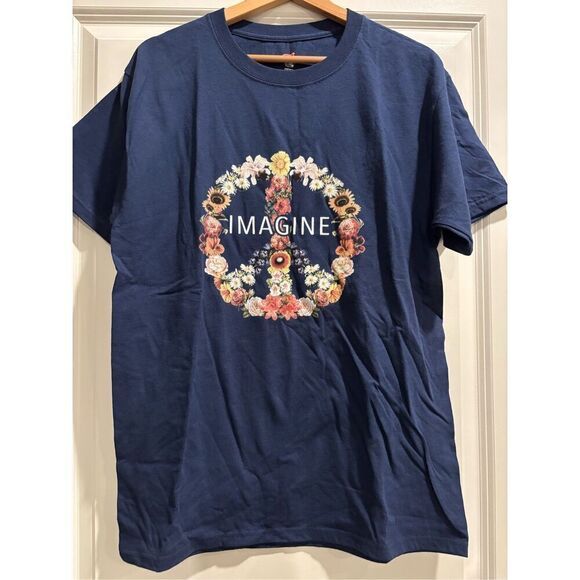 John Lennon Imagine T-shirt size Medium - Picture 1 of 2